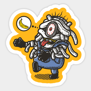 Mummy Minion Sticker